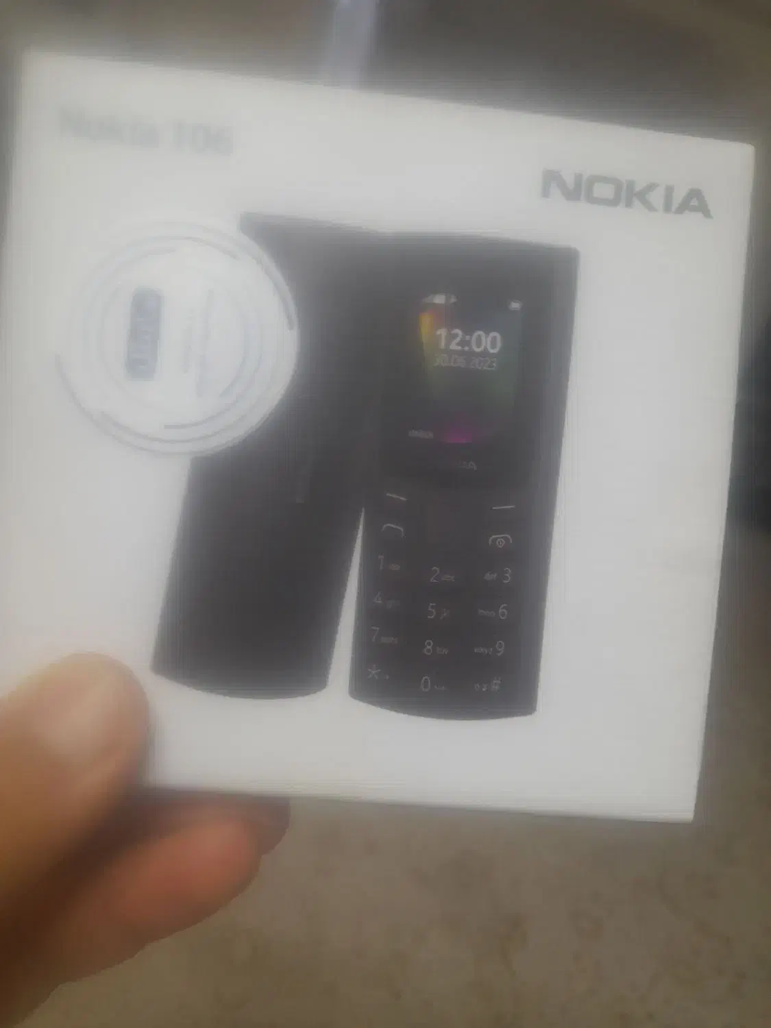 گوشی نوکیا ۱۰۶ اکبند باضمانت|موبایل|اصفهان, ملک‌شهر|دیوار