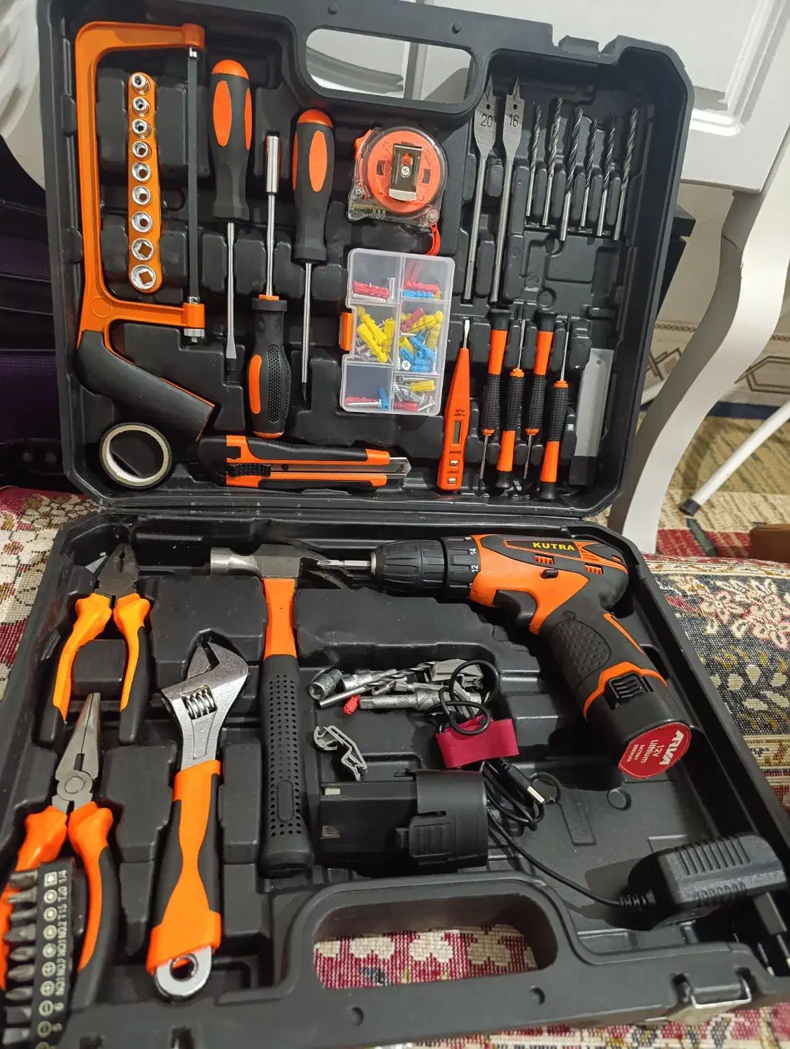 فروش دریل شارژی .و جعبه ابزار|ابزارآلات|یاسوج, |دیوار