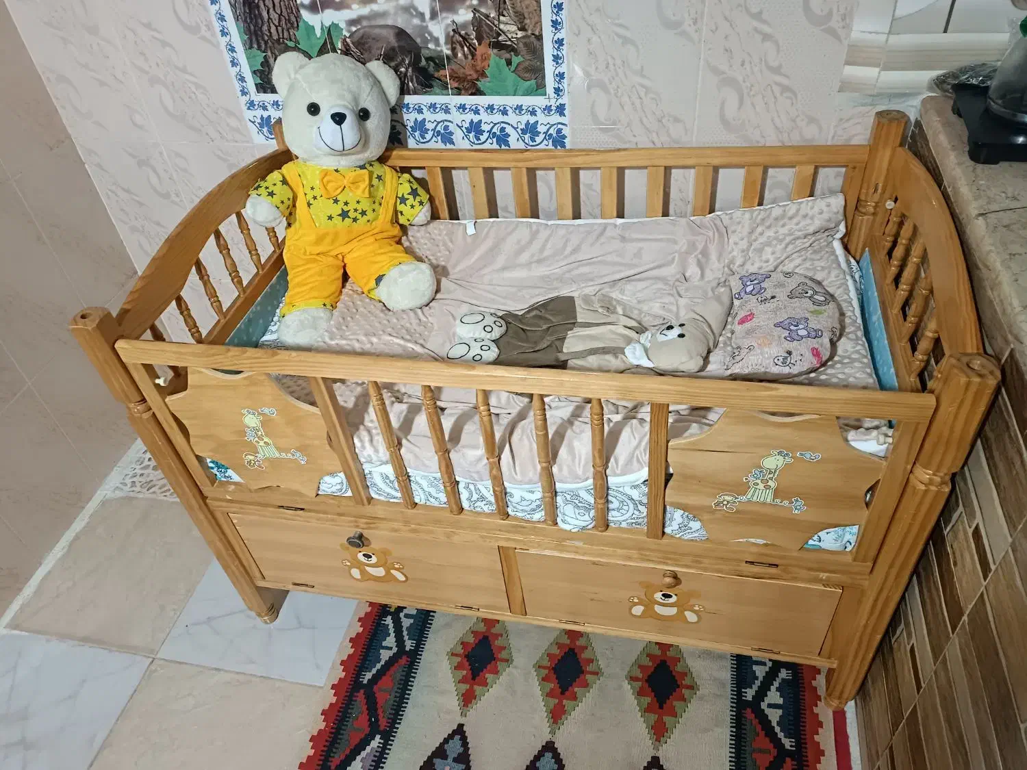 تخت کودک|اسباب و اثاث بچه|یاسوج, |دیوار