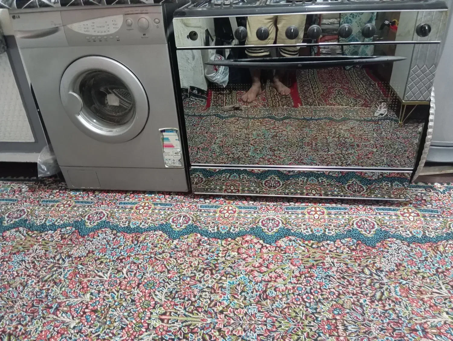 گاز فردار ولباسشویی تمام اتوماتیک|اجاق گاز و لوازم برقی پختوپز|کرمان, |دیوار