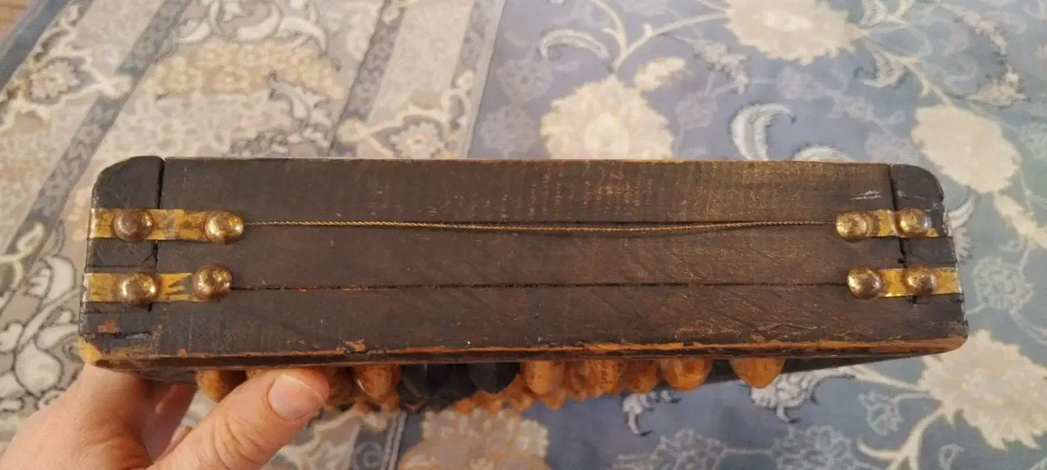 چرتکه و قاب آینه قدیمی|کلکسیون اشیاء عتیقه|دماوند, دماوند|دیوار