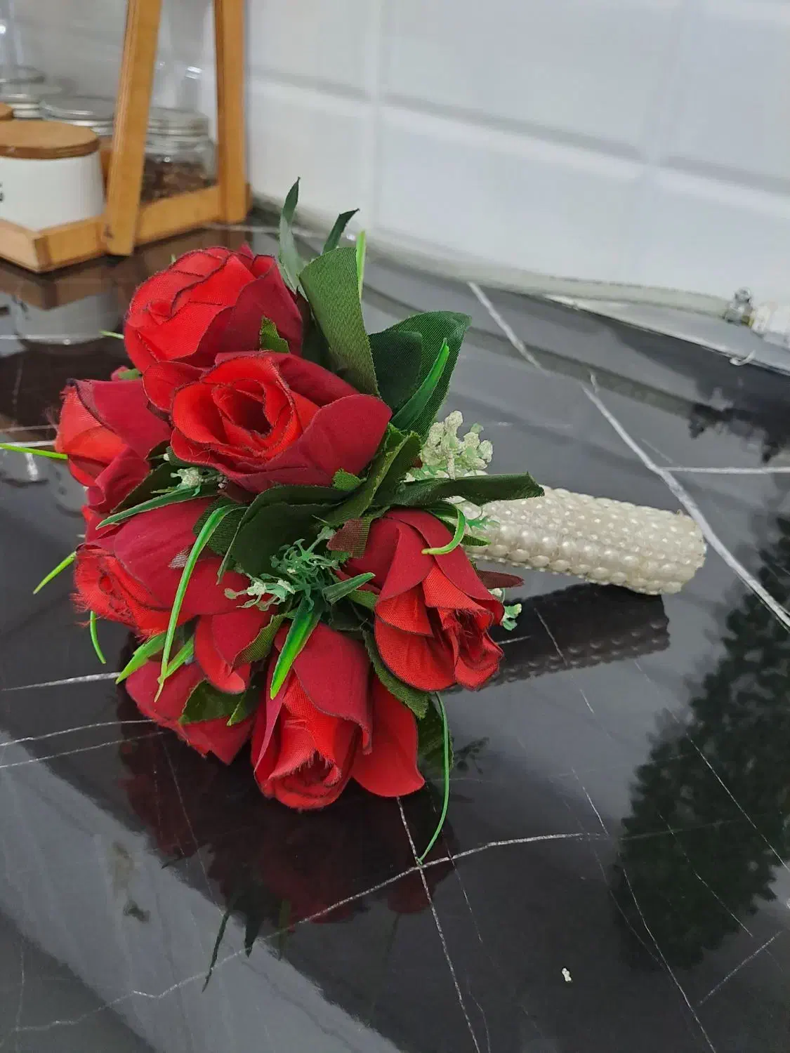 دسته گل عروس|گل مصنوعی|محمدشهر, کوی بهار|دیوار