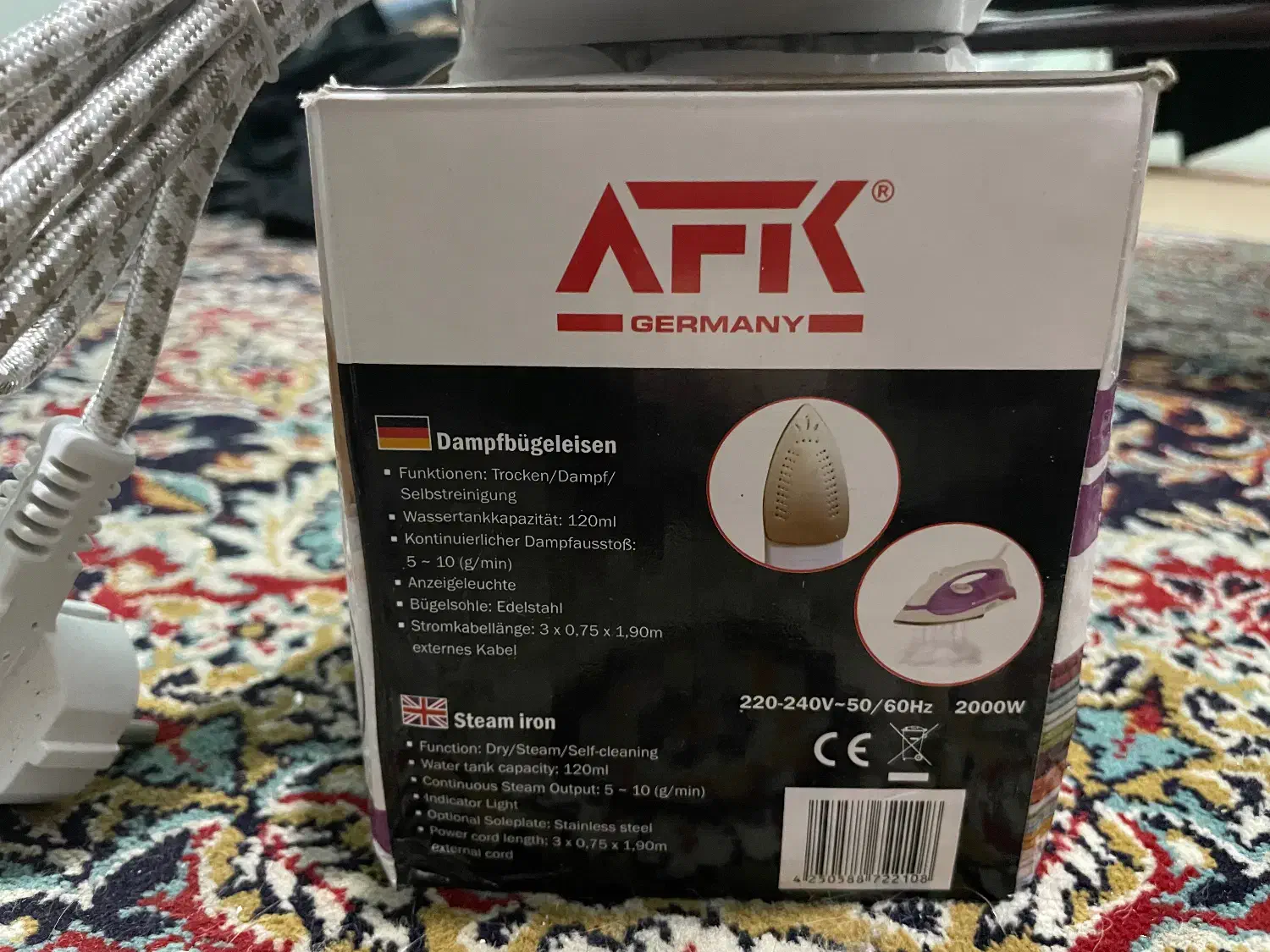 اوتو بخار afk|اتو و لوازم اتو|کرمان, |دیوار