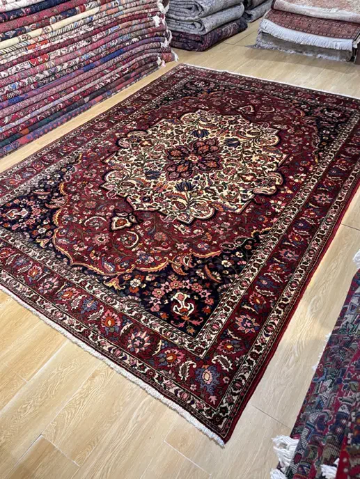 فرش ۶ متری بختیاری رنگ گیاهی|فرش|تهران, سلسبیل شمالی|دیوار