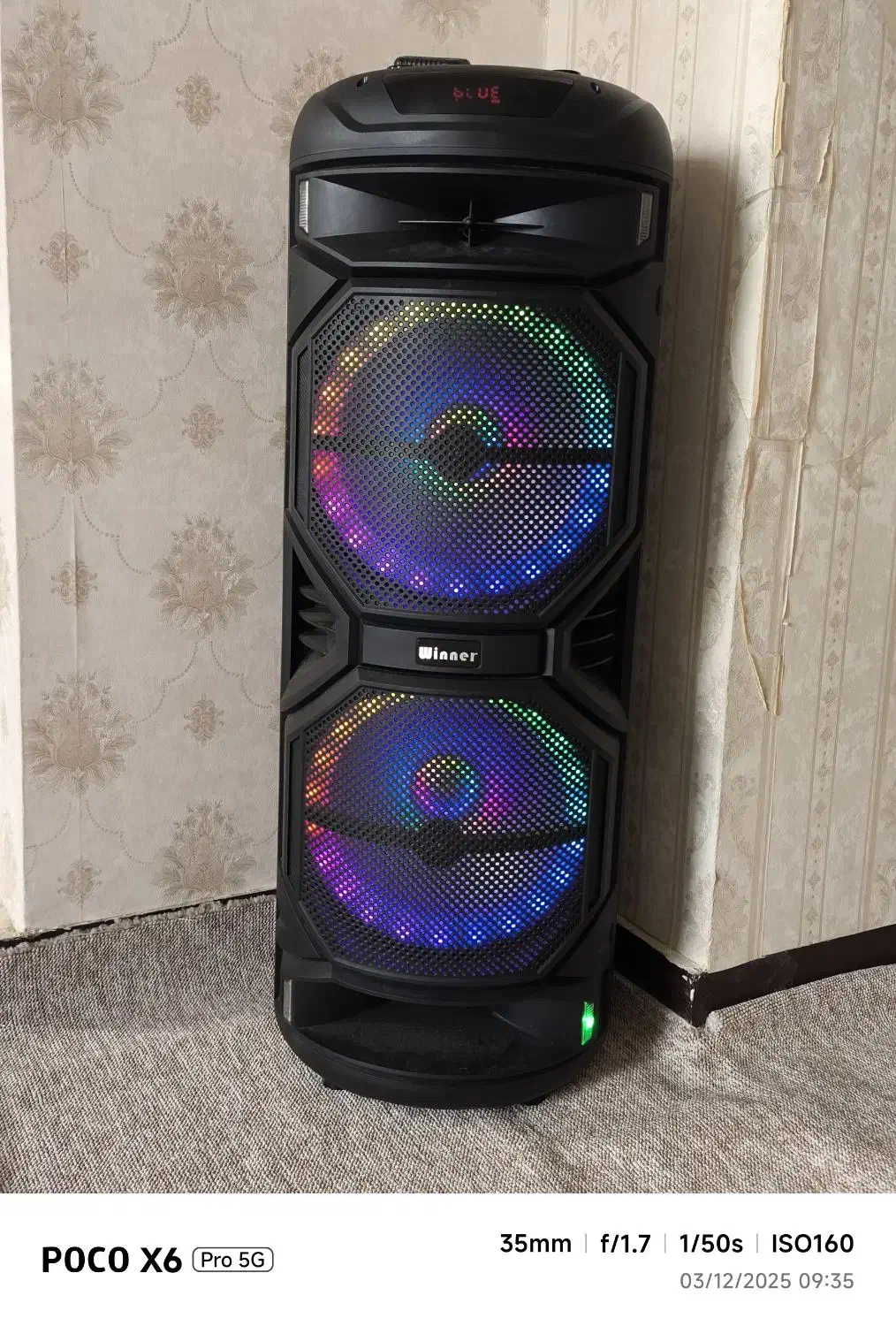 یک ماه خریدم. به خاطر جابه جایی. میفروشم|صوتی و تصویری|آبدانان, |دیوار