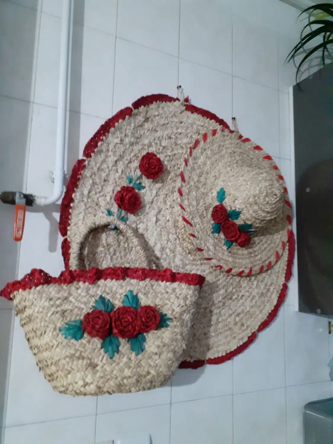 سِت حصیری|صنایع دستی و سایر لوازم تزئینی|کرمانشاه, |دیوار