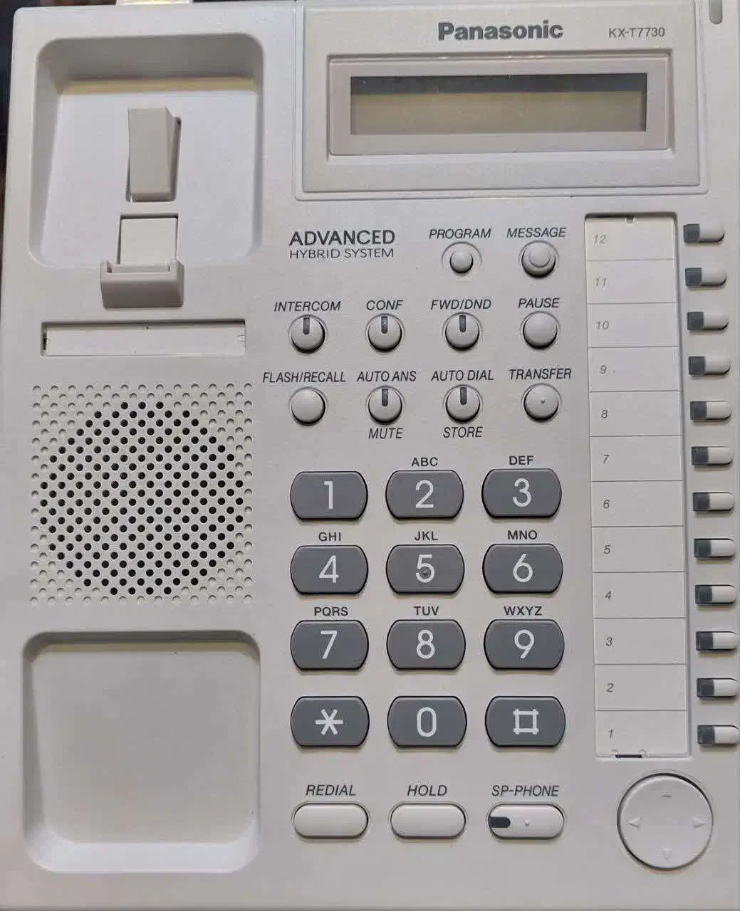 فروش تلفن پاناسونیک سانترال مدل kxt7730|تلفن رومیزی|قائم‌شهر, |دیوار
