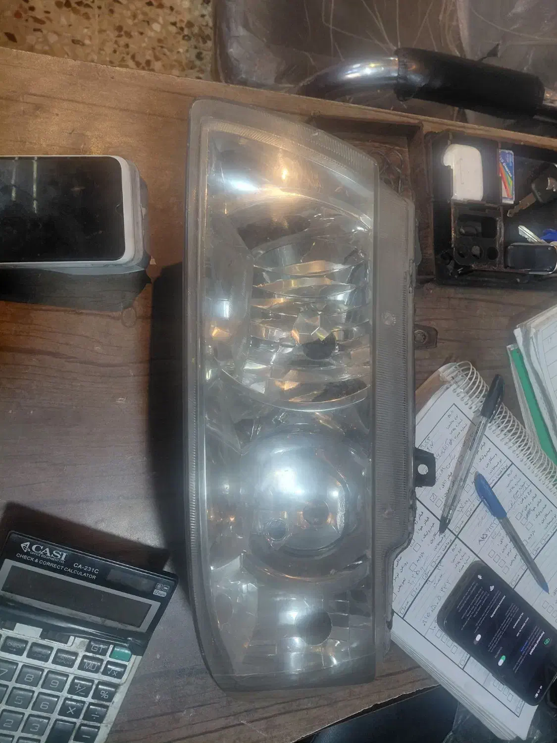 چراغ جلوی سمند|قطعات یدکی و لوازم جانبی|مشهد, ادیب نیشابوری (شهرک غرب)|دیوار