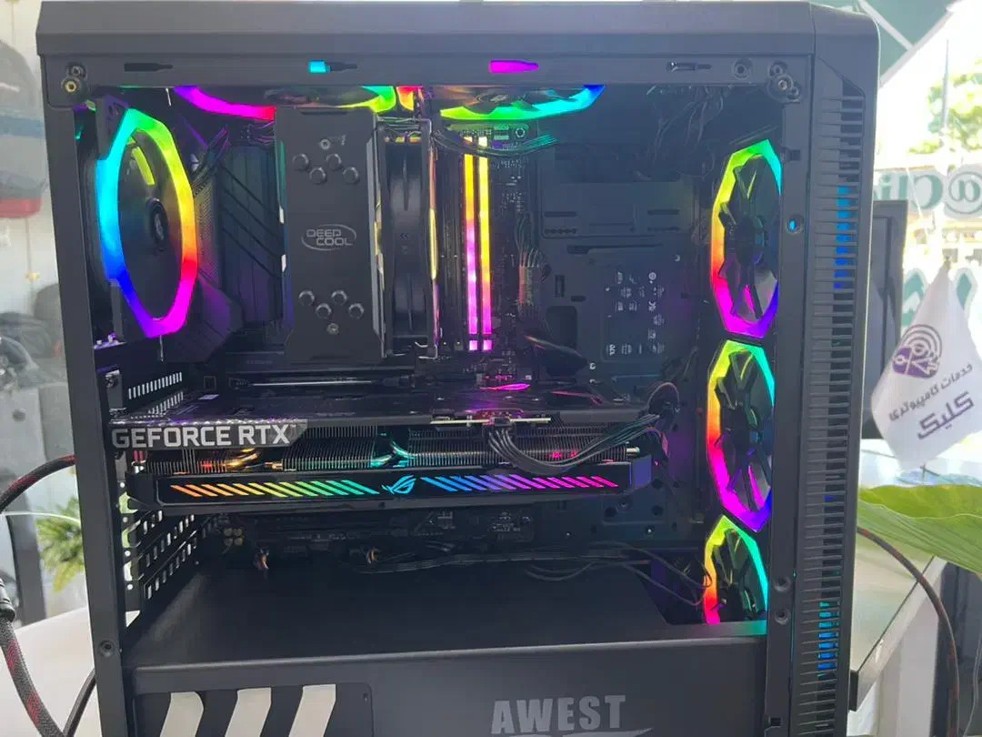 کامپیوتر گیمینگ (در حد نو)اکبند|رایانه رومیزی|چالوس, |دیوار