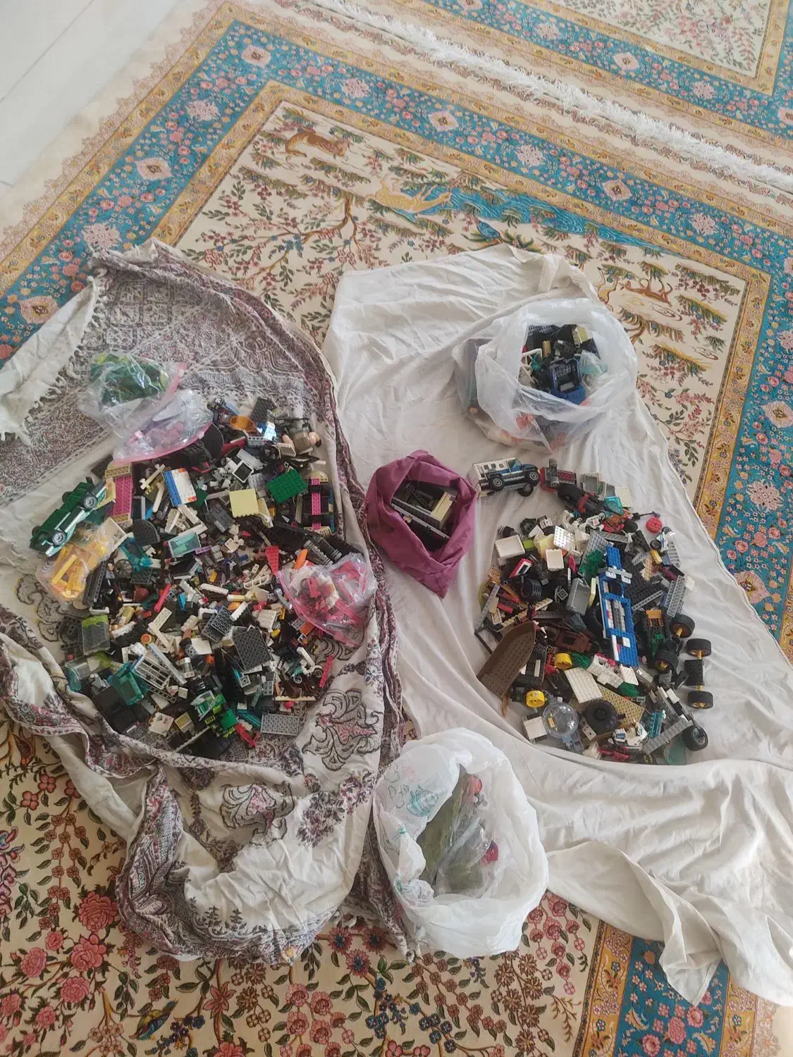 مقدار زیادی legoلگو فله فروش یکجا|اسباب‌‌بازی|تهران, شارق|دیوار