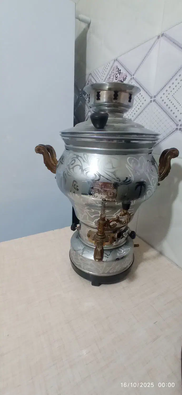 سماور گازی|سماور، چایساز، قهوهساز|الیگودرز, |دیوار