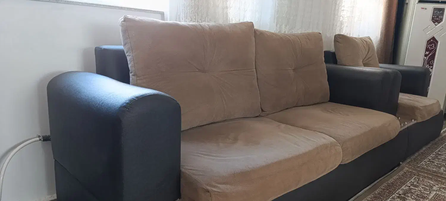 مبلمان قهوه ای / نسکافه ای|مبلمان خانگی و میز عسلی|نقده, |دیوار