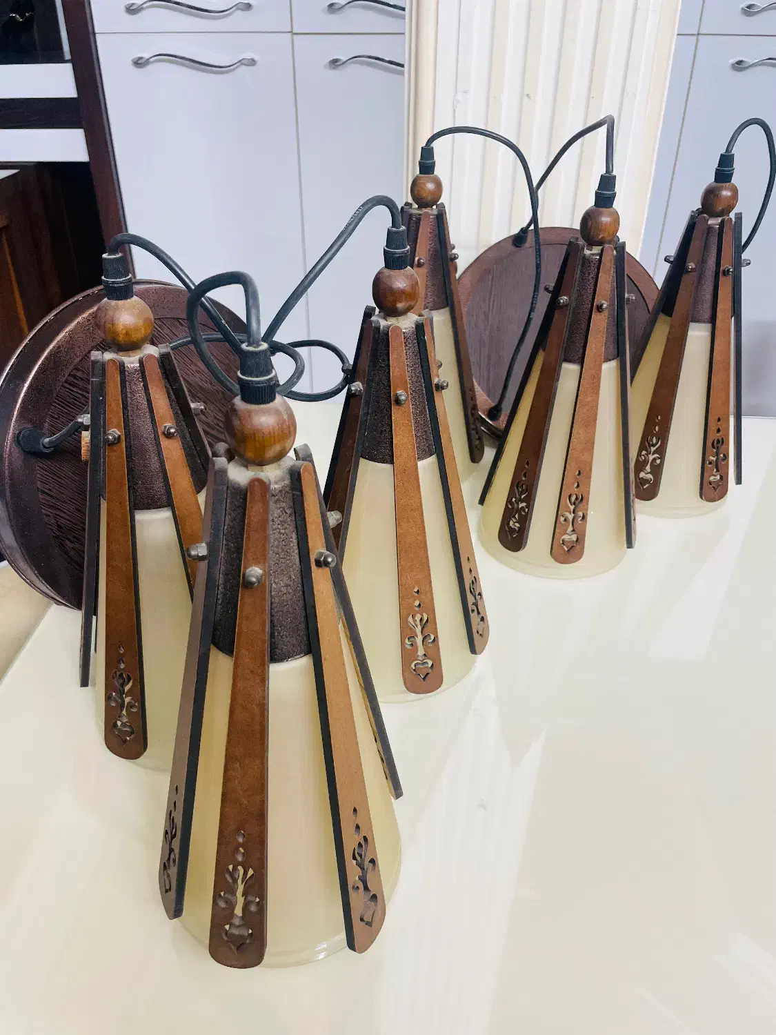 چراغ آویز|لوستر و چراغ آویز|کرمان, |دیوار