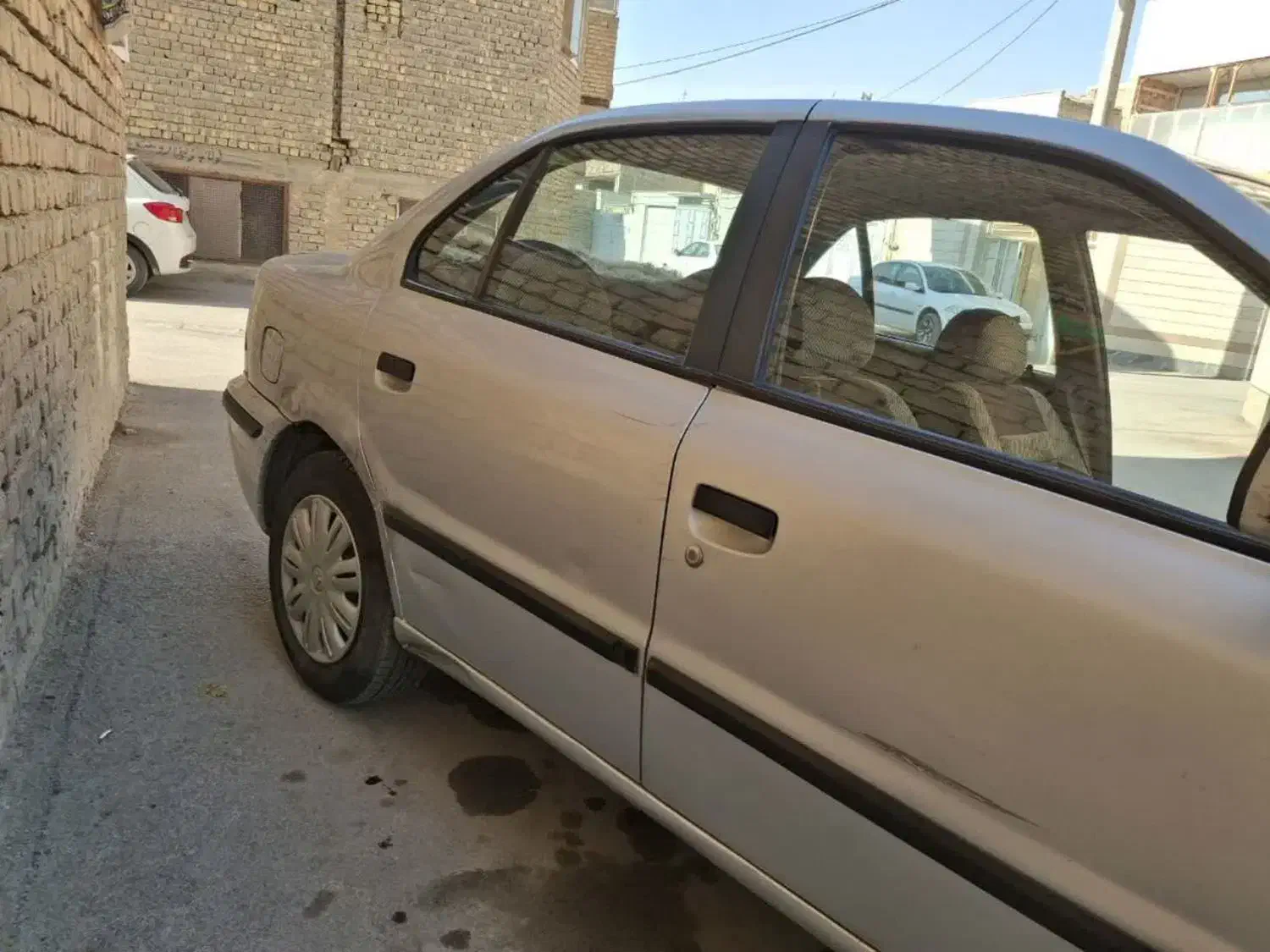 فروش فوری یامعاوضه سمند نقره ای|خودرو سواری و وانت|خمینیشهر, |دیوار