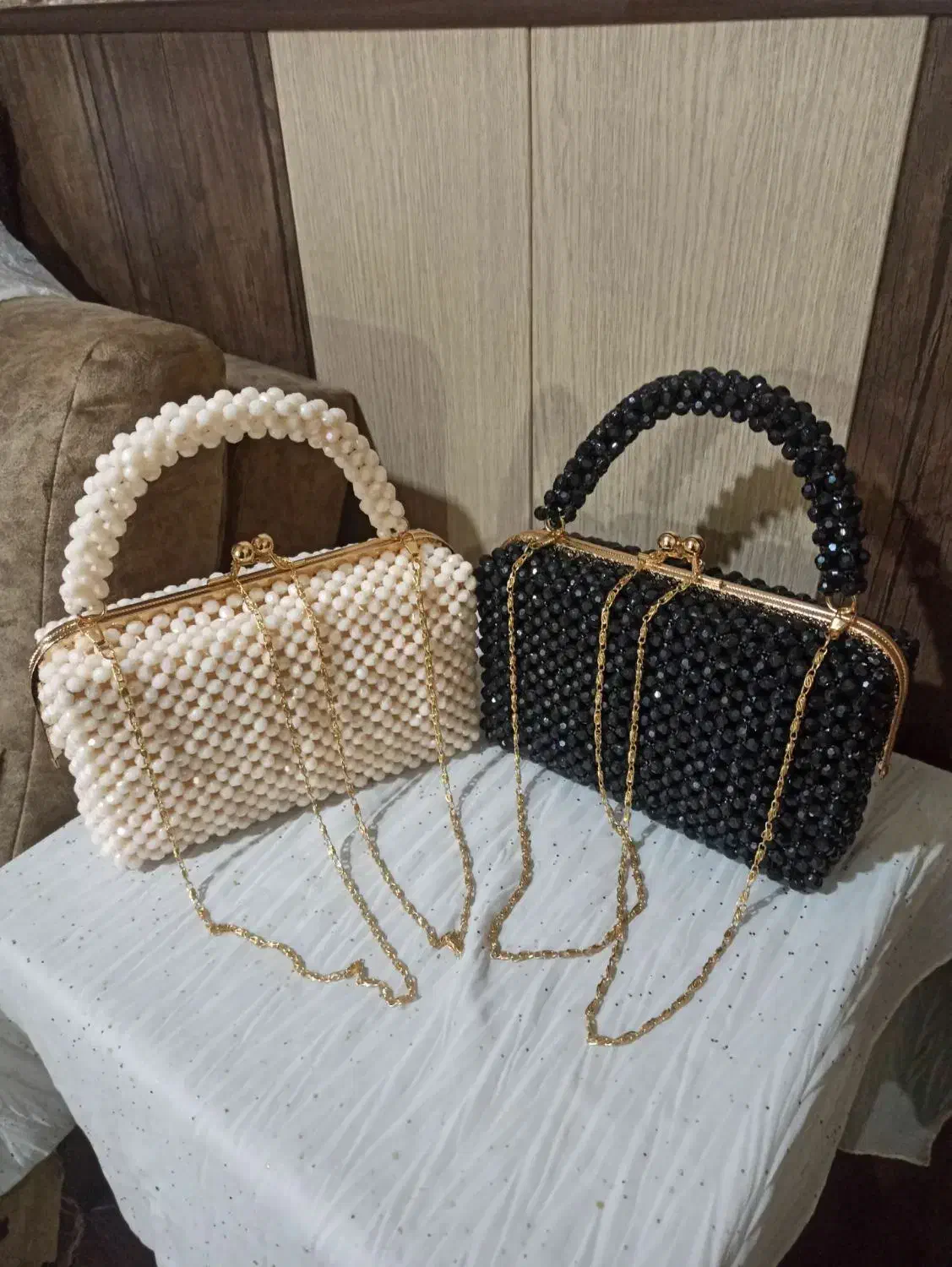 مروارید دوزی|کیف، کفش، کمربند|اردبیل, |دیوار