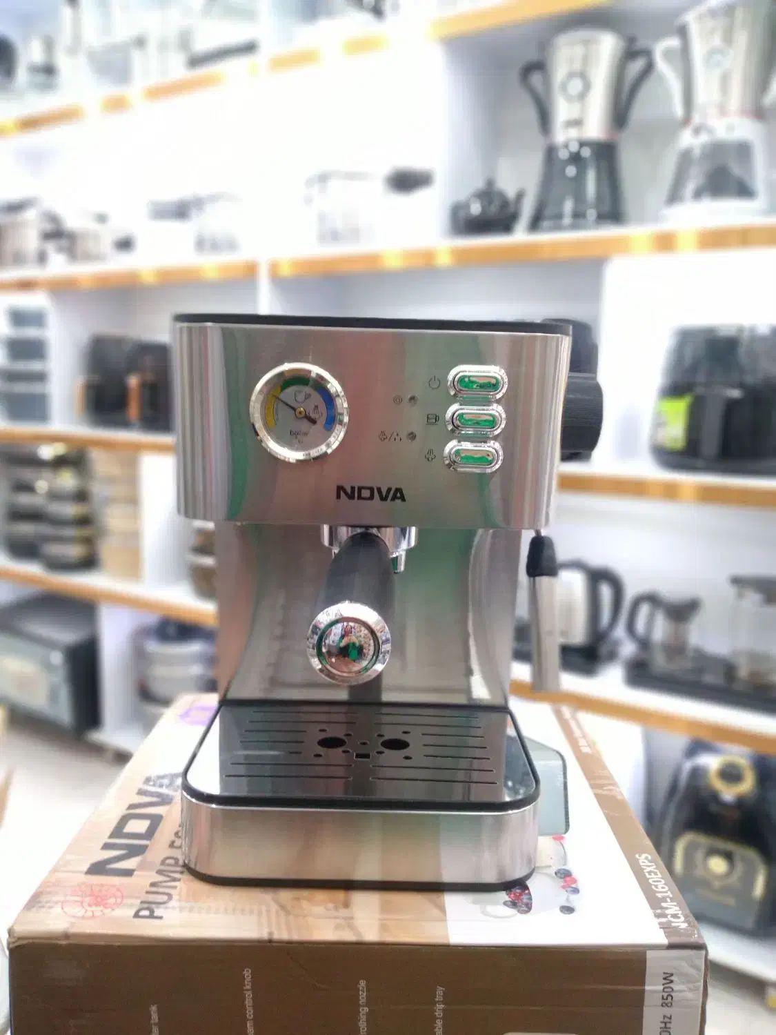 اسپرسوساز ندوا 147 (تک و عمده)|سماور، چای‌ساز، قهوه‌ساز|خرم‌آباد, |دیوار