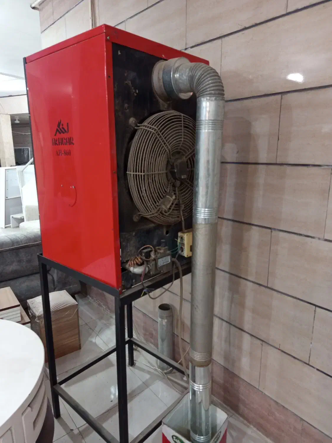 هیتر گازی اخگر ایتالیایی|بخاری، هیتر، شومینه|الوند, |دیوار