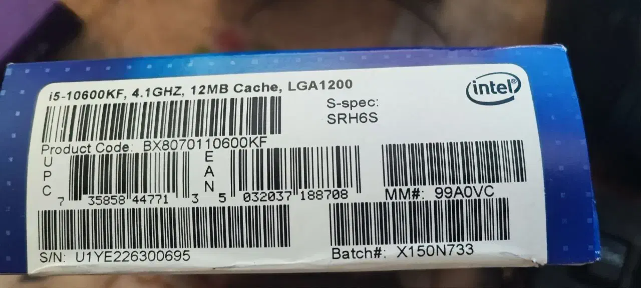 پردازنده intel i5 10600kf|قطعات و لوازم جانبی رایانه|تهران, قلهک|دیوار