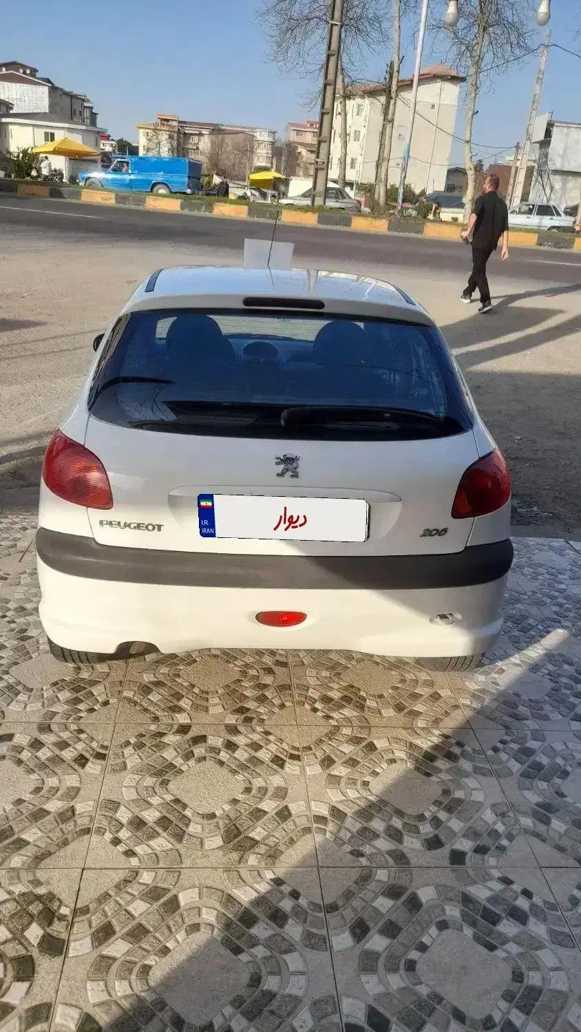 206 تیپ ۲ مدل ۹۸ در حد|خودرو سواری و وانت|رودسر, |دیوار