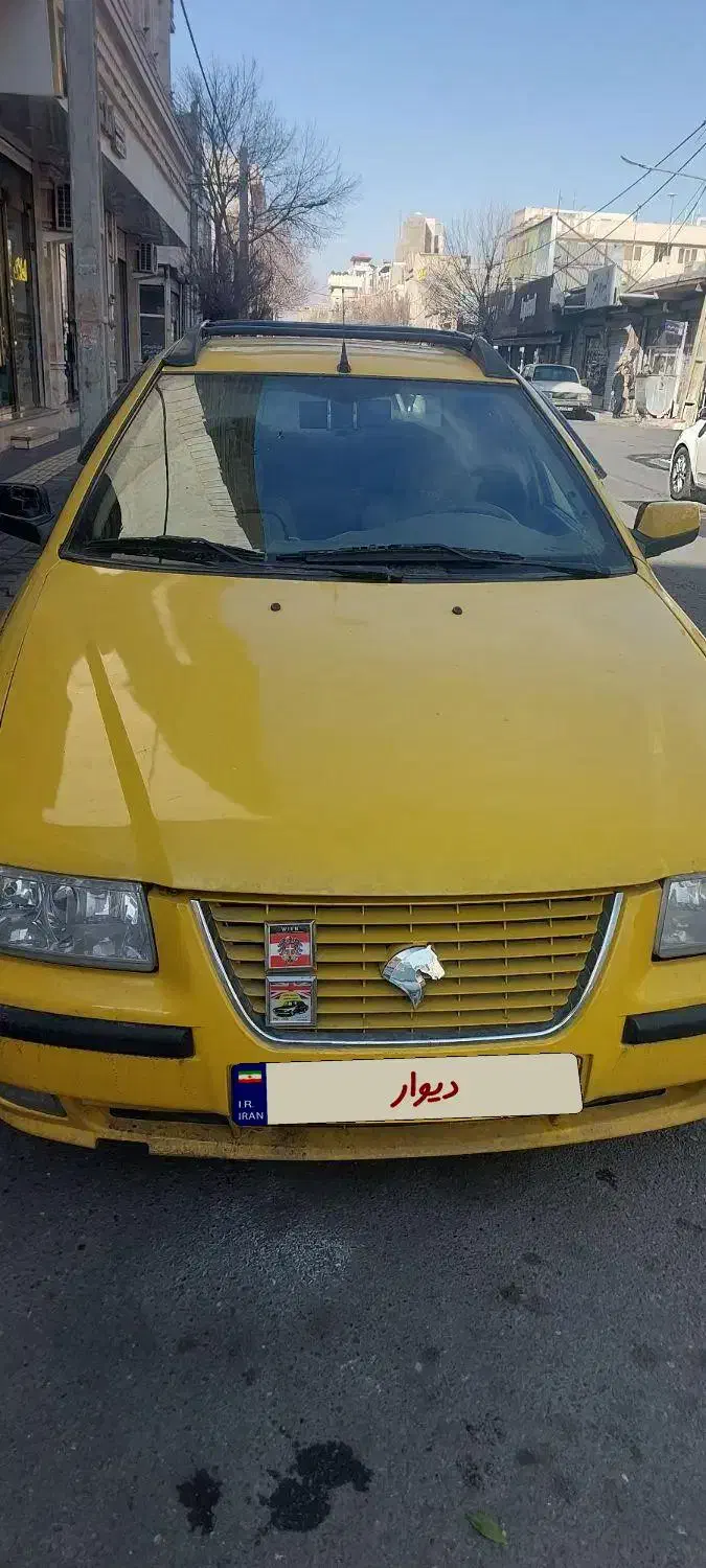 فروش تاکسی سمند ef7|خودرو سواری و وانت|اسلام‌شهر, شهرک مفیدی|دیوار