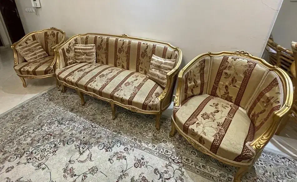 مبلمان ۸ نفره با نهار خوری ۸ نفره|مبلمان خانگی و میز عسلی|تهران, دولاب|دیوار