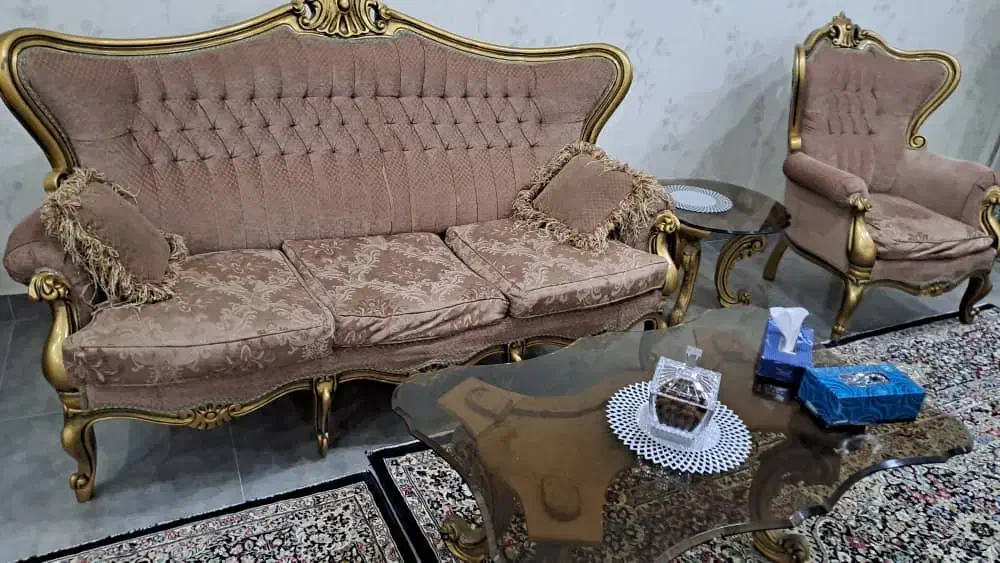 مبلمان سلطنتی (مدل رومی)|مبلمان خانگی و میز عسلی|بندرعباس, |دیوار