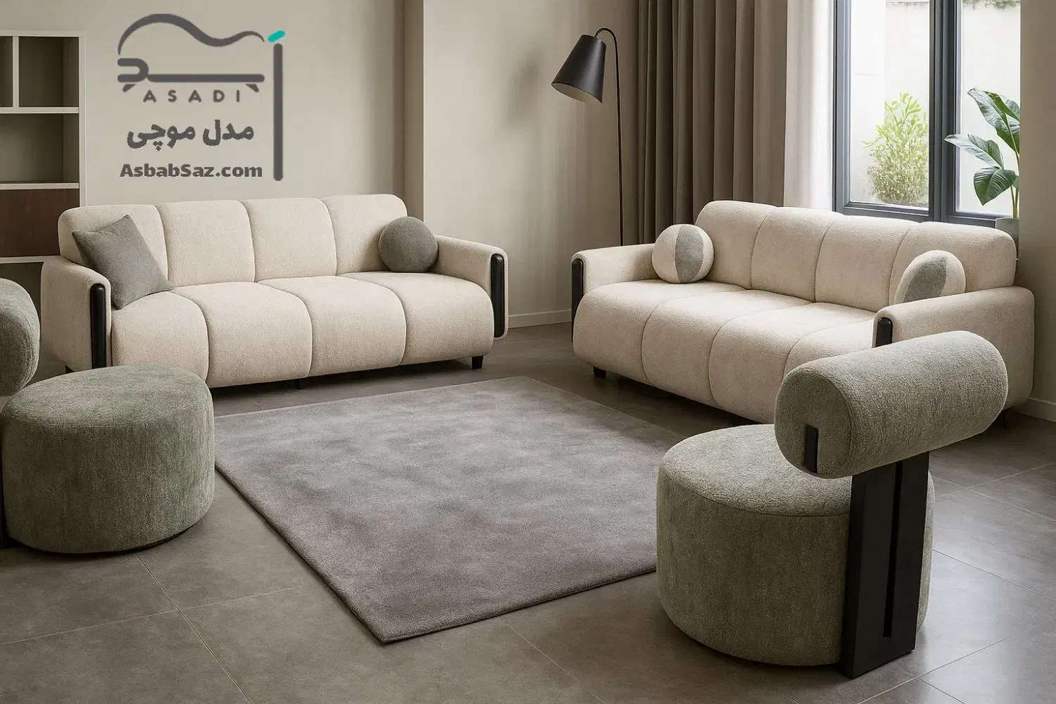 مبل فانتزی مدل موچی|مبلمان خانگی و میز عسلی|شیراز, شهرک گلها|دیوار