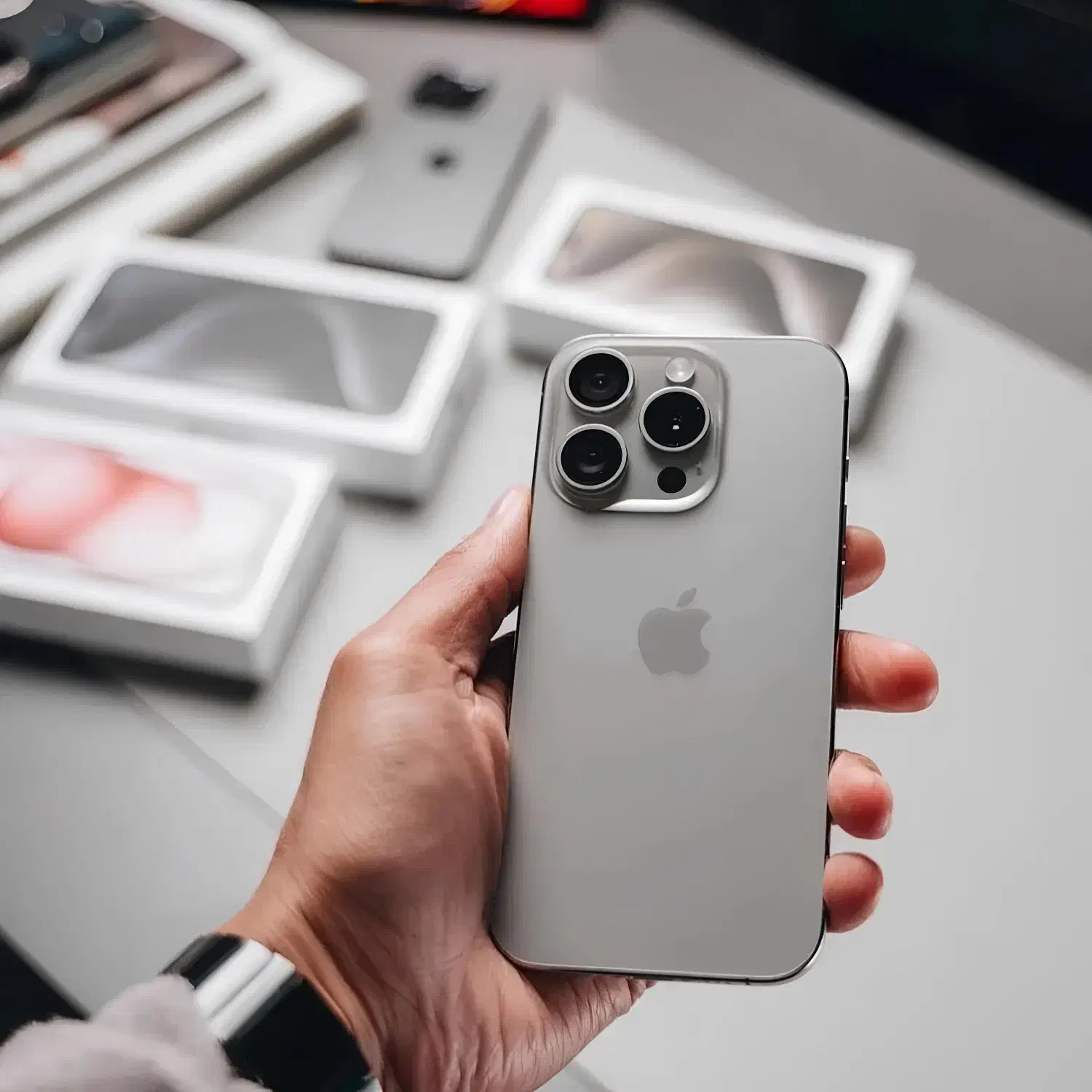 گوشی آیفون 15 پرو مکس 256 گیگ، Iphone 15 Pro Max|موبایل|جم, |دیوار