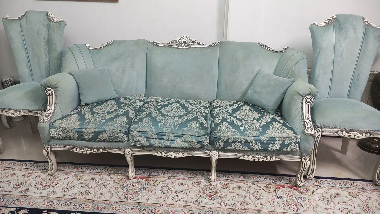 مبل ۹ نفره استیل راحتی.میز جلو مبل.میز ناهار خوری|مبلمان خانگی و میز عسلی|تهران, منیریه|دیوار