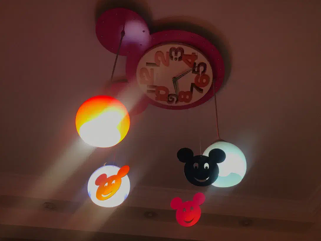 لوستر فانتزی طرح میکی موس|لوستر و چراغ آویز|تهران, نارمک|دیوار