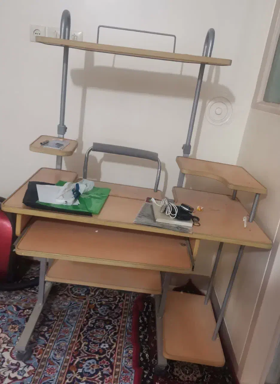 میز کامپیوتر|میز تحریر و کامپیوتر|قم, نیروگاه|دیوار