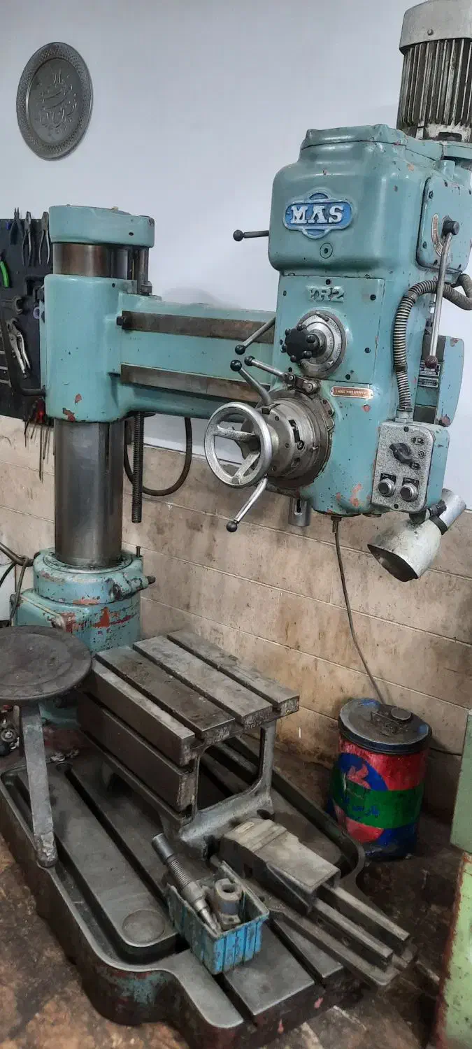 تراش ۳ متر بلغار سنت ۵۸ * دریل مورس ۲ *فرز چینی|ماشین‌آلات صنعتی|تهران, آذری|دیوار
