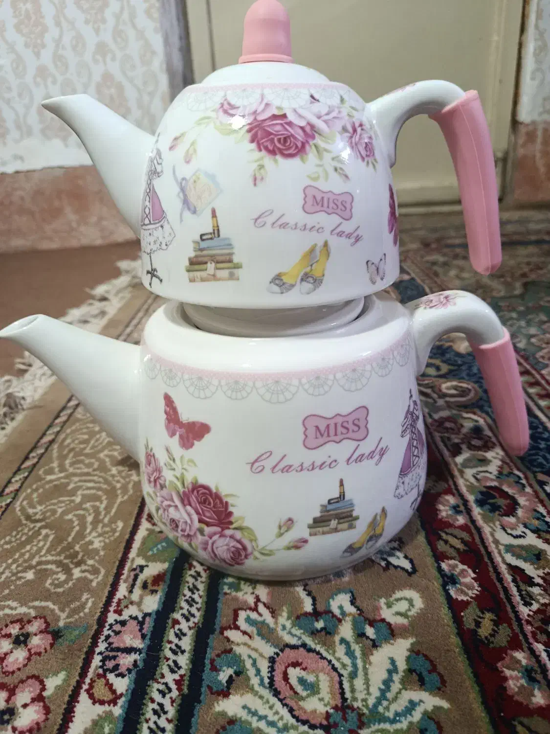 کتری قوری سرامیک نو|قوری، کتری، قهوهساز دستی|سبزوار, مدرس|دیوار