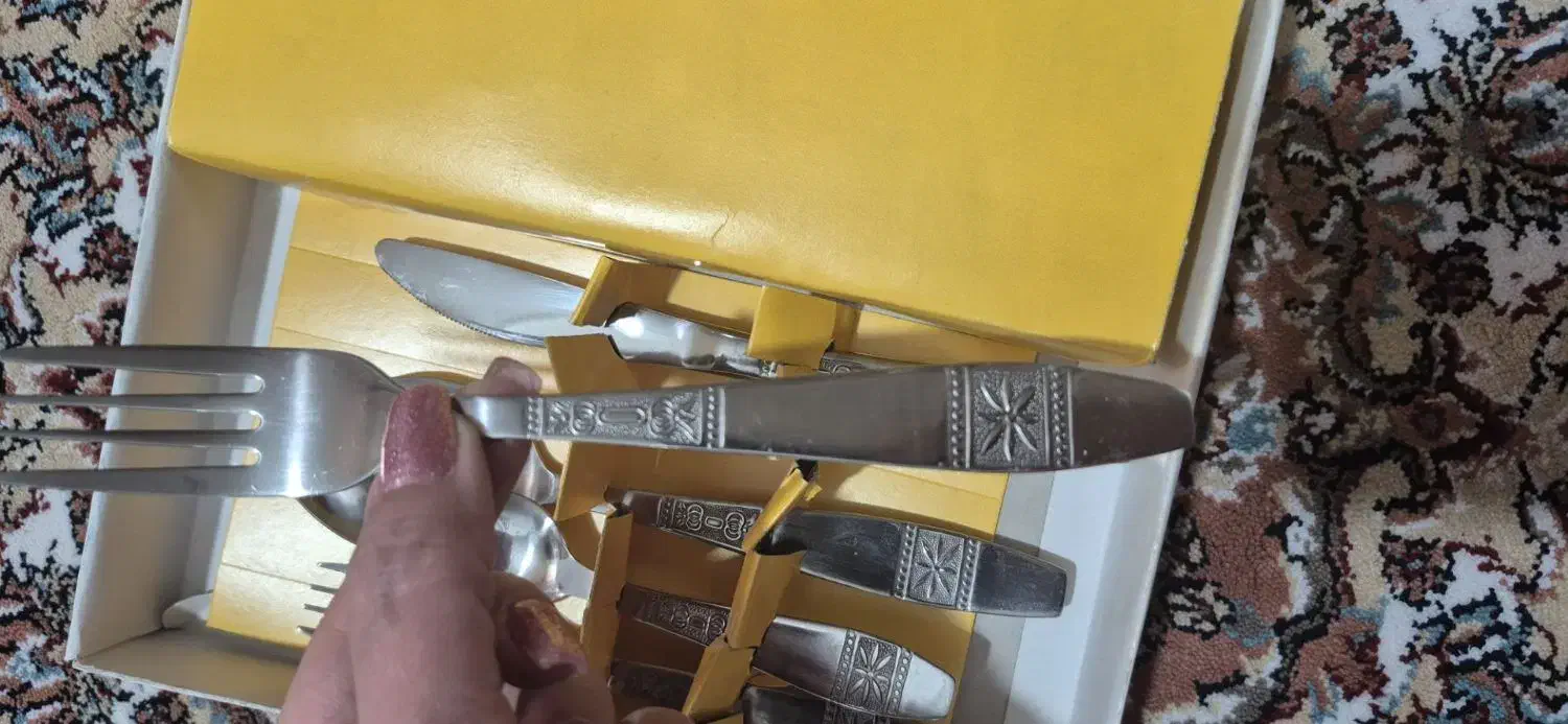 قاشق چنگال قدیمی|ظروف سرو و پذیرایی|تهران, تهرانپارس شرقی|دیوار