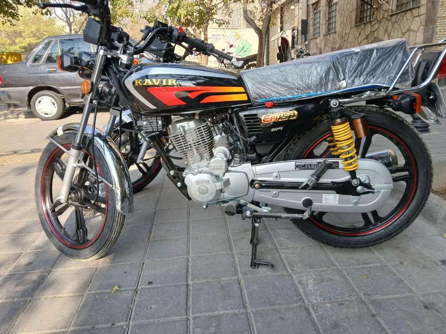 هوندا ۱۵۰ مدل ۴۰۴ ای بی اس صفر کیلومتر خشک|موتورسیکلت|تهران, سبلان (لشگر)|دیوار