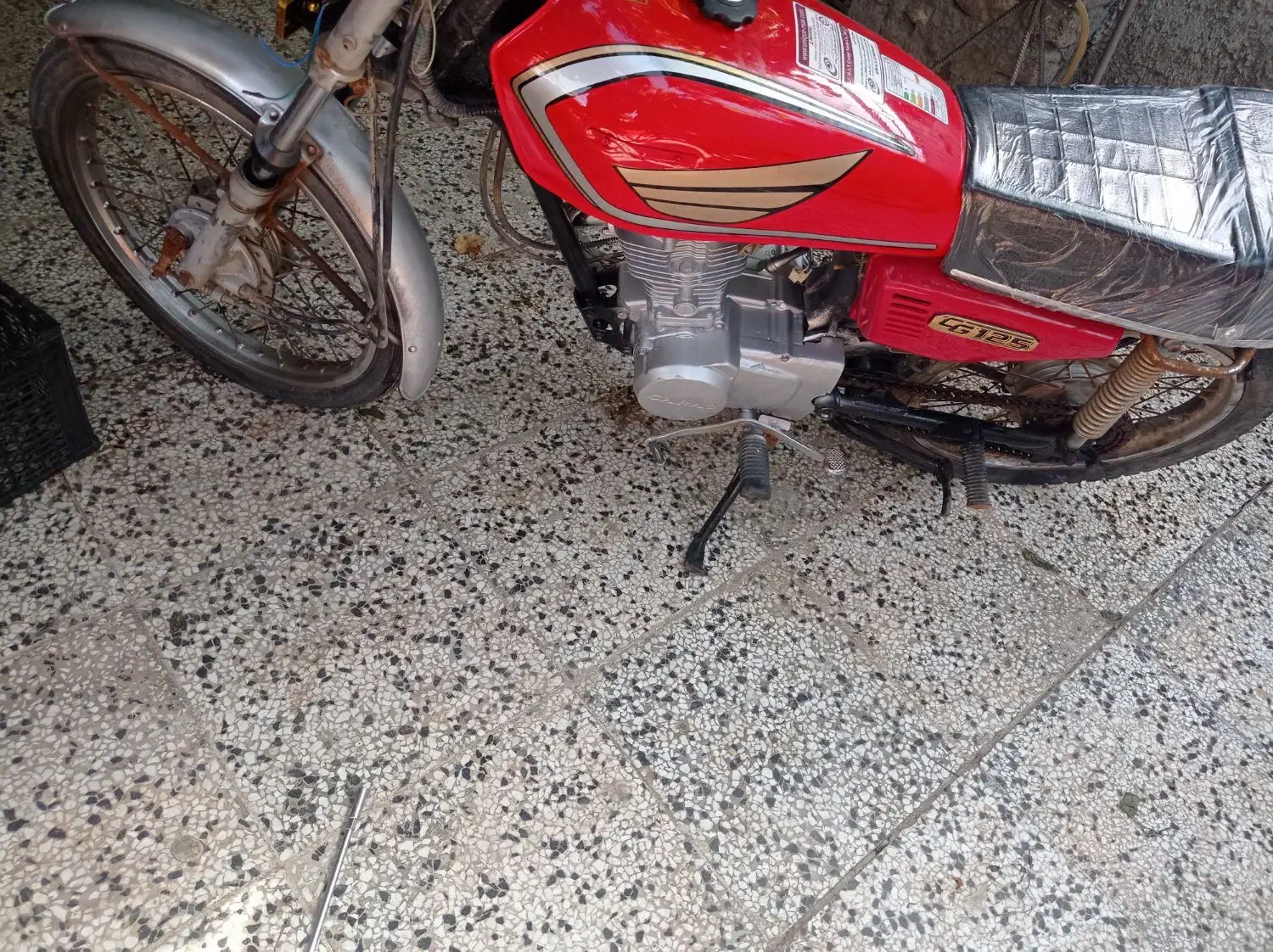 موتور مزایده هندا اصل ژاپن|موتورسیکلت|گالیکش, |دیوار