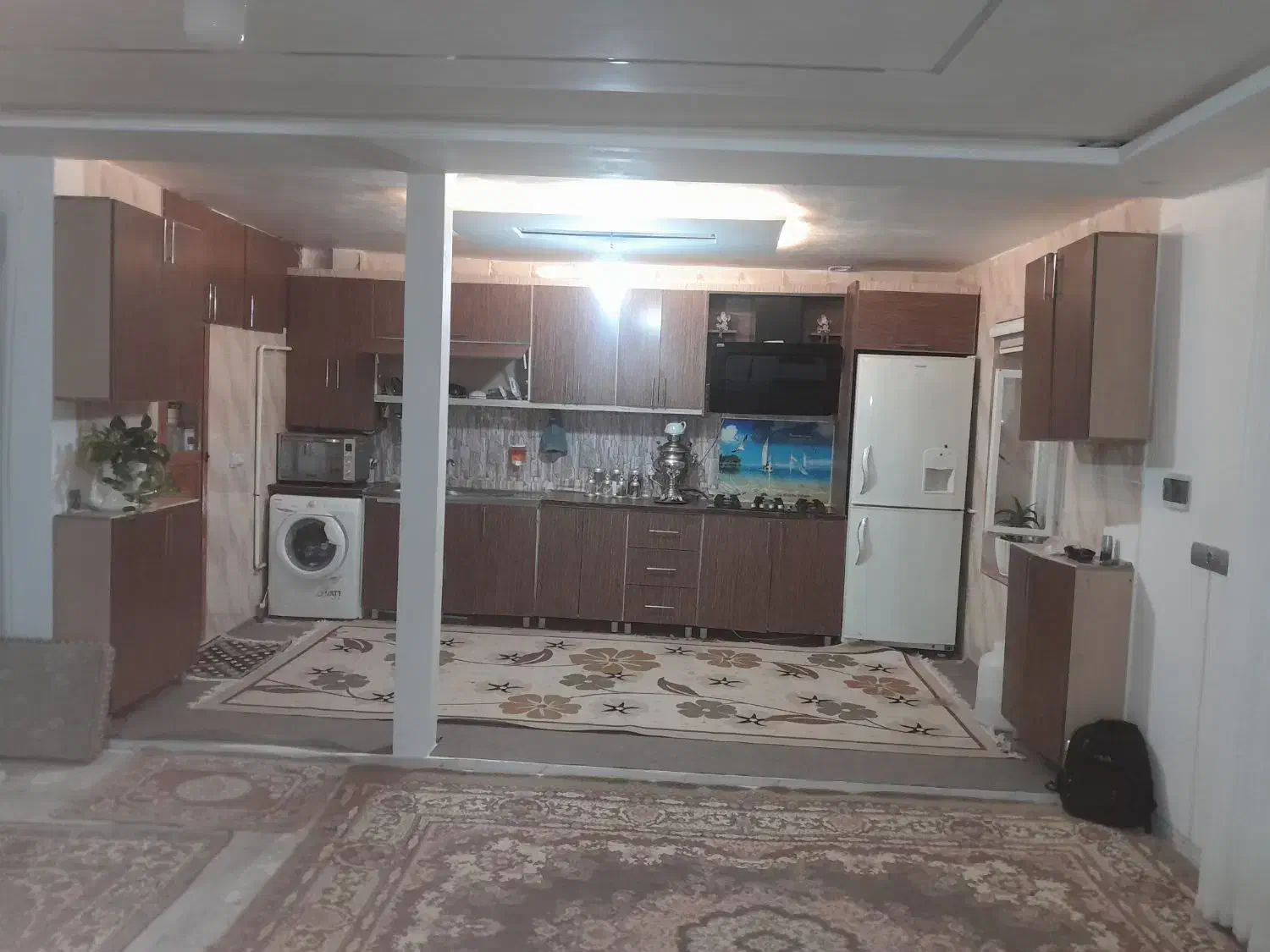 سلام یک سرویس کامل کابینت با هود و سینگ ظرفشویی|مصالح و تجهیزات ساختمان|شیرینسو, |دیوار