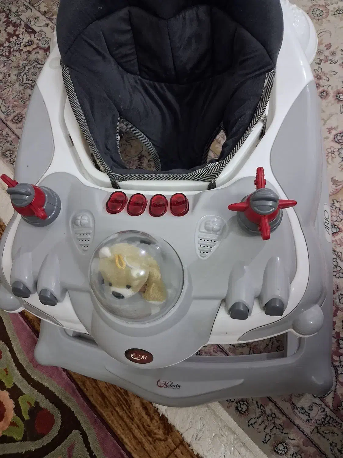 روروئک دسته دار موزیکال|کالسکه و لوازم جانبی|محمودآباد, |دیوار