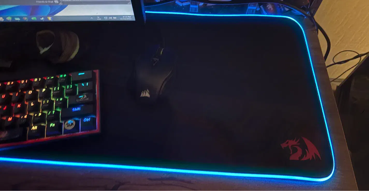 پد موس گیمینگ RGBدرجه یک در کاملا نو|قطعات و لوازم جانبی رایانه|مشهد, ارشاد|دیوار