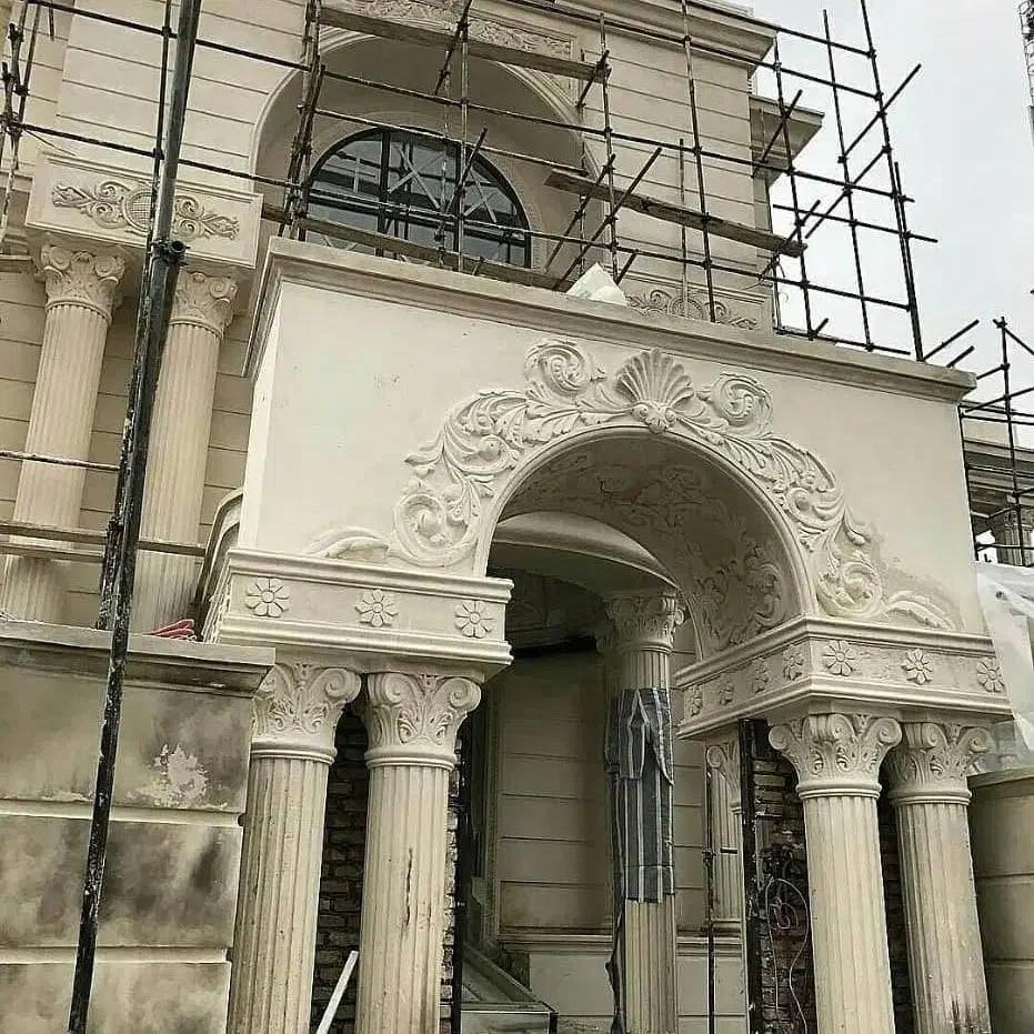 سیمانکاری نمای رومی سیمان شسته در تمام نقاط|خدمات پیشه و مهارت|تهران, افسریه شمالی|دیوار