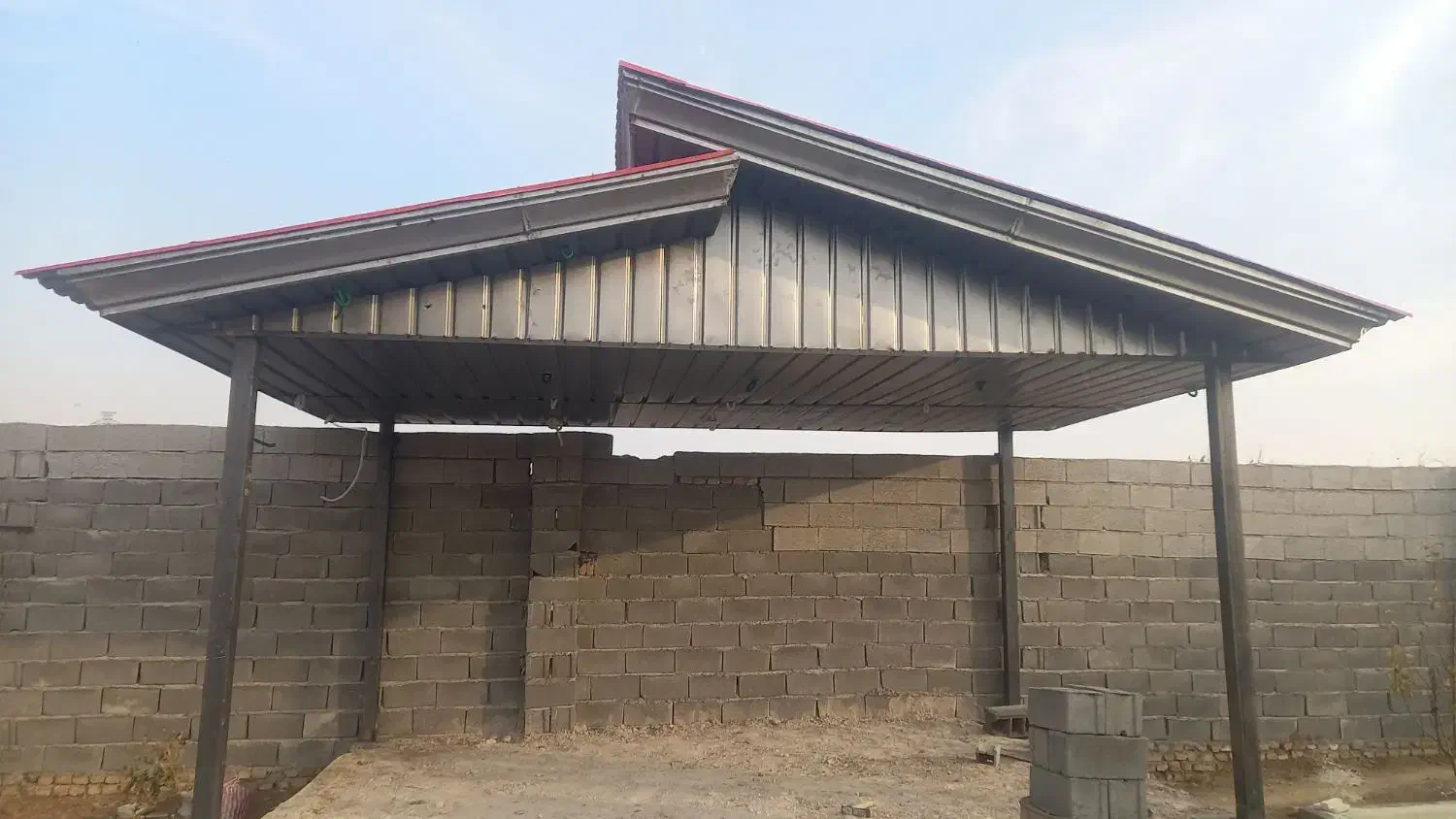 اجرای شیروانی آردواز سردرب خرپا سوله|خدمات پیشه و مهارت|اسلامشهر, باغ فیض|دیوار