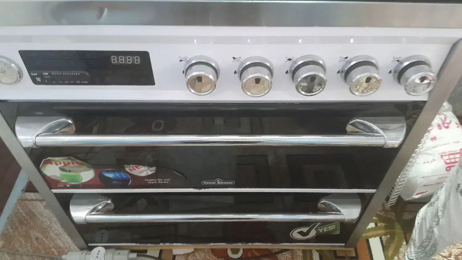 گاز صفحه شیشه ای|اجاق گاز و لوازم برقی پخت‌وپز|ایلخچی, |دیوار