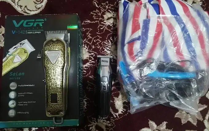 ماشین اصلاح vgr خط زن dsp پیشبند شونه قیچی گیره|آرایشی، بهداشتی، درمانی|قم, پردیسان|دیوار