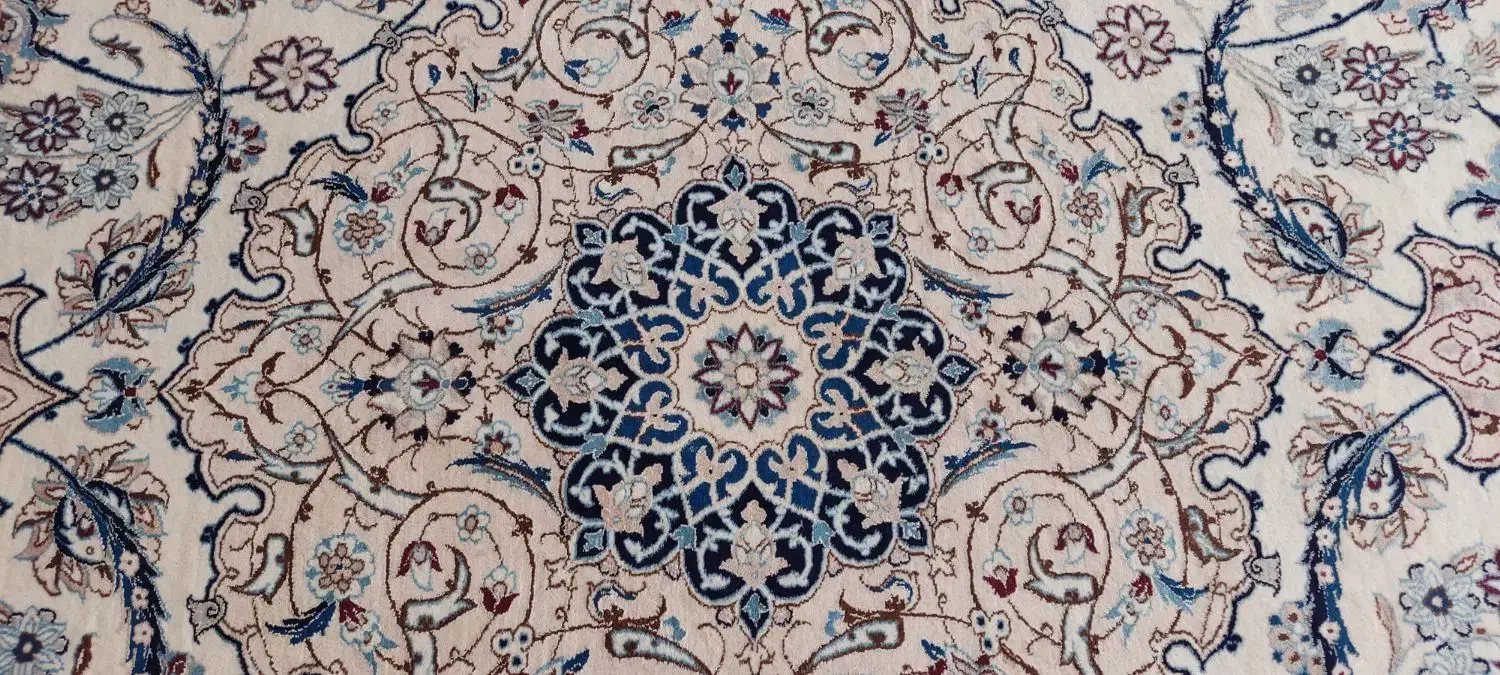 یک جفت فرش 12متری نایین|فرش|اصفهان, باغ زرشک|دیوار