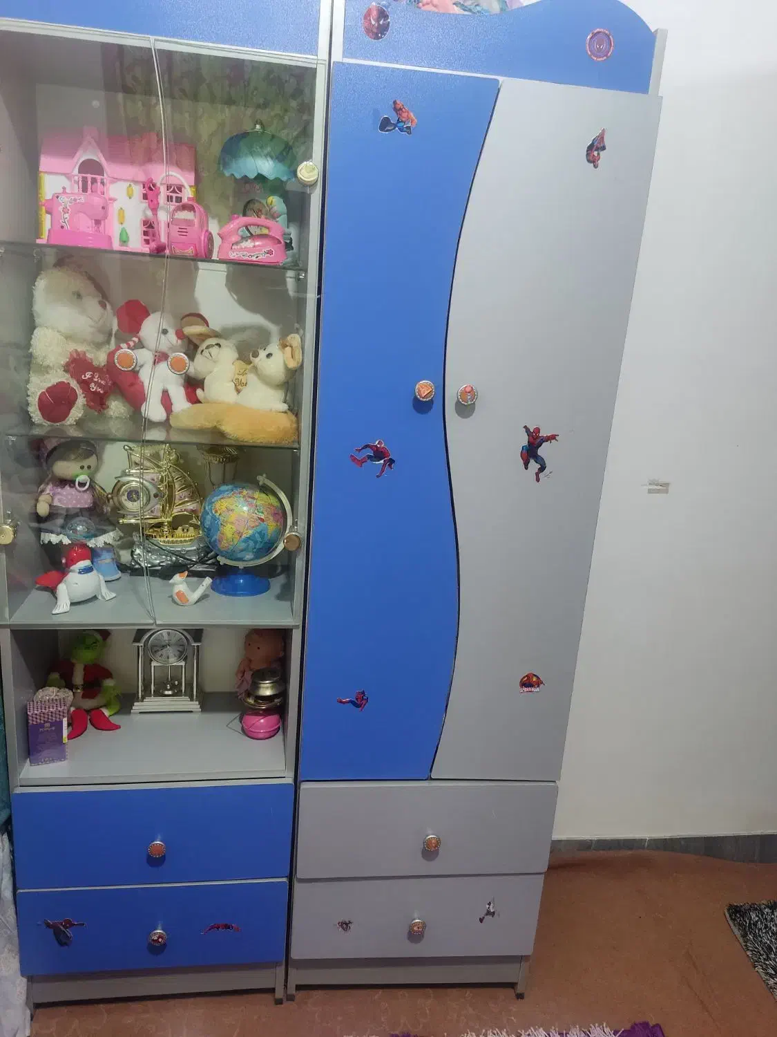 کمد کودک|تخت و صندلی بچه|خسروشاه, |دیوار