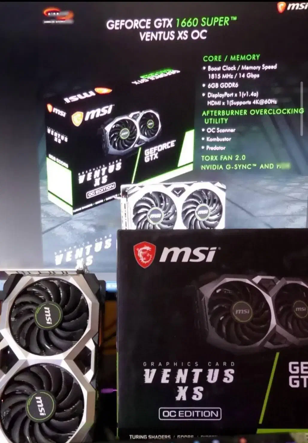 گرافیک Msi DDR6  6GB   1660 super|قطعات و لوازم جانبی رایانه|پردیس, فاز ۴|دیوار