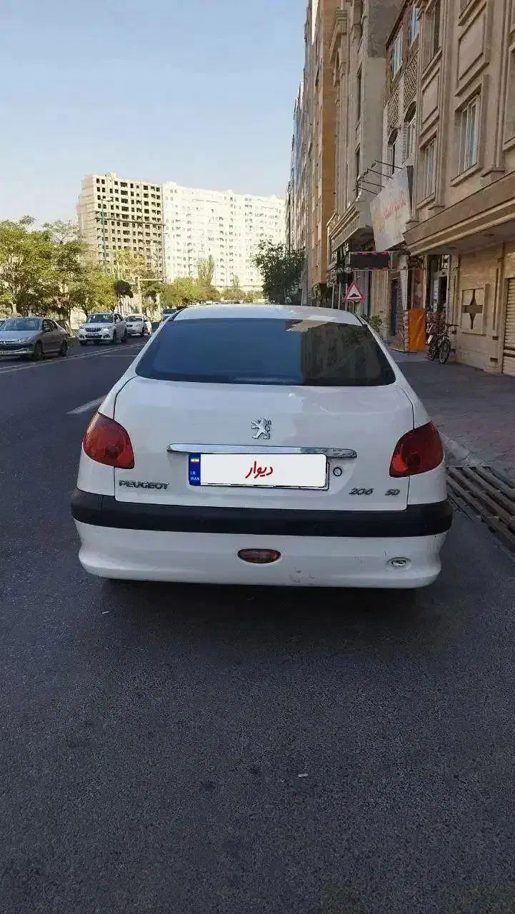 پژو (v9) 206 sd / اتوماتیک|خودرو سواری و وانت|تبریز, |دیوار