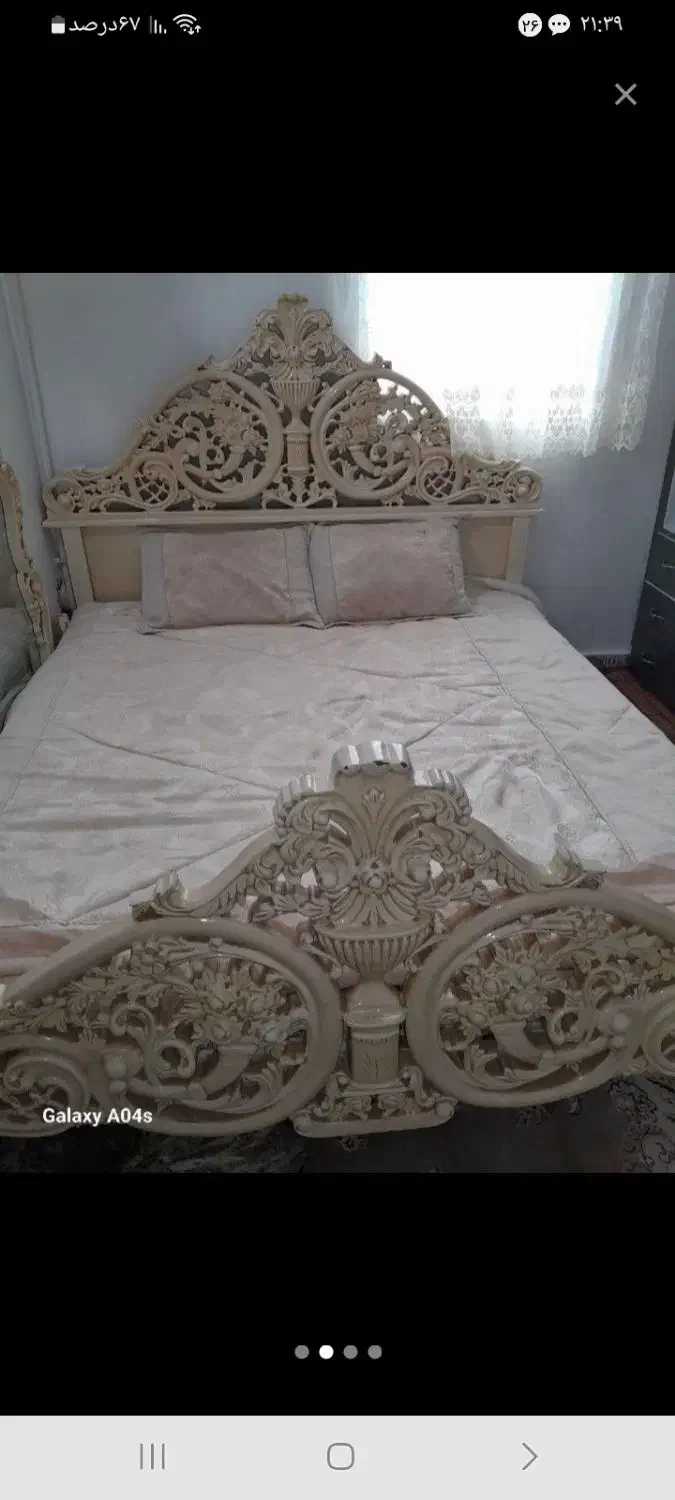 تخت خواب دونفره|تخت و سرویس خواب|ساوه, |دیوار