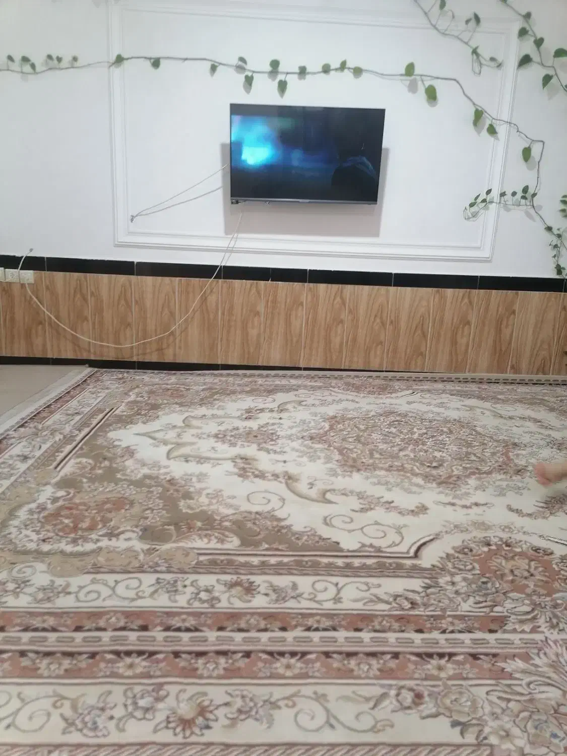 فرش 3/4کاملا تمیز|فرش|پیرانشهر, |دیوار