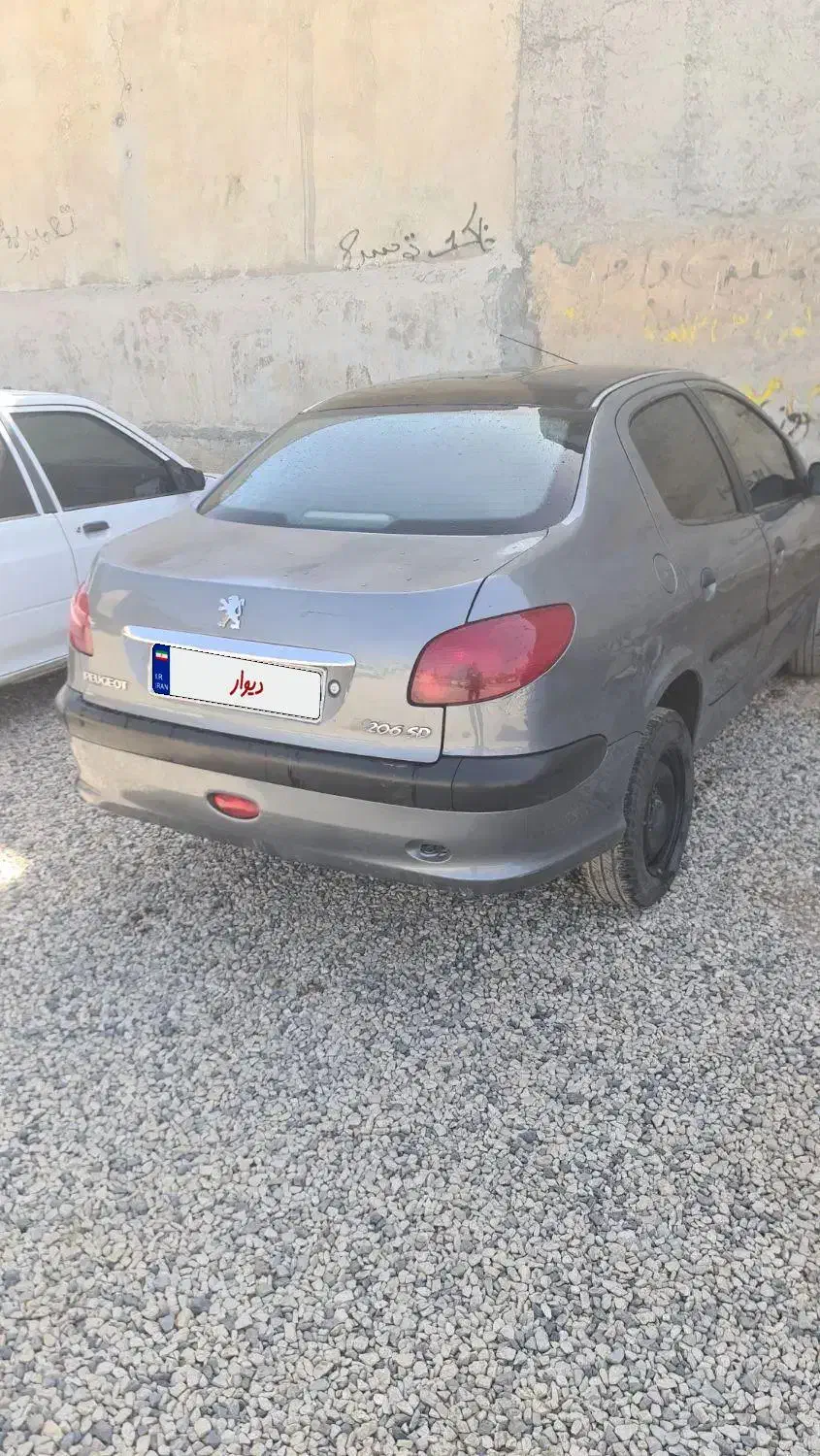 206 sd|خودرو سواری و وانت|کرمانشاه, |دیوار